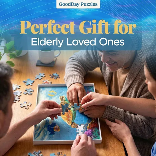Miniatura 7 de Rompecabezas de piezas grandes, fácil y colorido, actividades de demencia y memoria para personas mayores, regalos para ancianos, 16 piezas