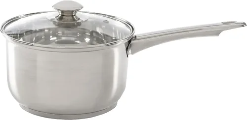 Miniatura 15 de Olla sopera de acero inoxidable Ecolution, olla de cocina lista para inducción con tapa de vidrio, apta para horno, olla de sopa apta