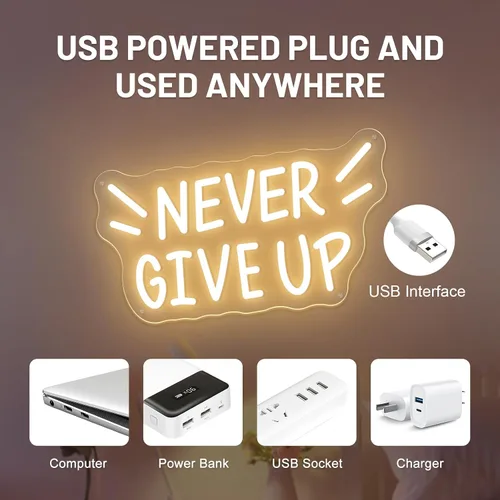 Miniatura 45 de Letrero de neón de baloncesto, 9.84 x 9.84 pulgadas, luz de neón LED de baloncesto, alimentado por USB con interruptor regulable, letrero LED