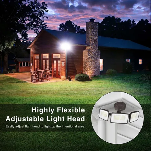Miniatura 4 de Onforu Luces de inundación de 130 W para exteriores, luz LED de brillo de 13000 lm en el exterior, reflector exterior LED impermeable IP65 con 3
