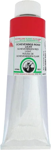 Old Holland Color al óleo clásico - Scheveningen Luz Roja 7.6 fl oz Tubo 7.6 fl oz Tubo