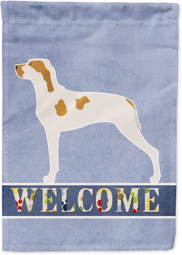 Miniatura 120 de Caroline's Treasures BB8334GF AIDI Bandera de jardín para perro de montaña del Atlas, bandera de buzón azul, bandera decorativa para patio exterior