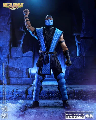 Miniatura 10 de McFarlane Toys - Figura de acción Mortal Kombat Klassic Sub-Zero de 7 pulgadas