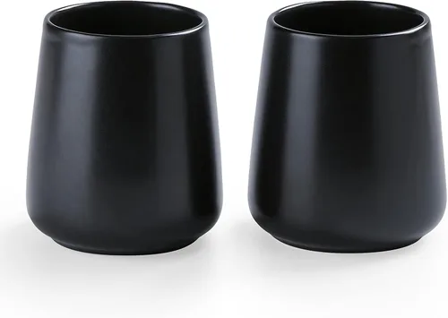 Miniatura 15 de Soporte para cepillos de dientes gris para baño, soporte de cerámica para cepillos de dientes, soporte para pasta de dientes, taza de enjuague bucal