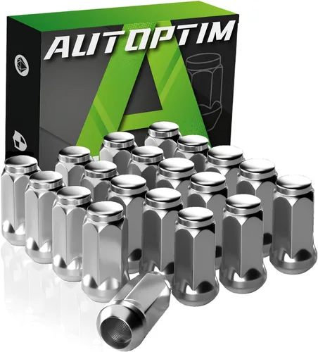 Miniatura 14 de AUTOPTIM Tuercas de rueda 1/2-20 – Repuesto para Ford Mustang 1964-1973/1994-2014, Edge 2006-2014, Explorer 1990-2019, Ranger 1982-2012, 20 tuercas