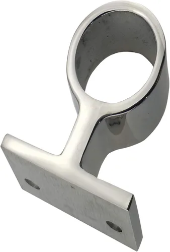 Miniatura 5 de Par Heavy Duty 316SS 60 ° Marine Boat Stanchion Hand Rail Fitting IZQUIERDA-FRONT para tubo de 1