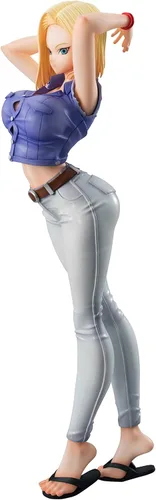 Miniatura 2 de Megahouse Dragon Ball DB Gals Android 18 Versión 3 Figura de PVC