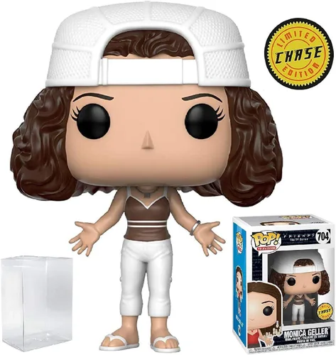 Miniatura 5 de Funko Pop! TV: Friends - Monica Geller - Figura de vinilo de edición limitada Chase Pop! (paquete con funda protectora compatible con Pop Box)
