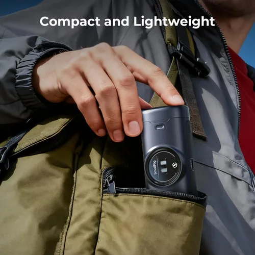 Miniatura 8 de SMALLRIG LP-E6P - Kit de batería para cámara Canon, cargador de cámara de doble ranura de 18 W 2.5h con baterías de 2520 mAh, pantalla HD, Negro