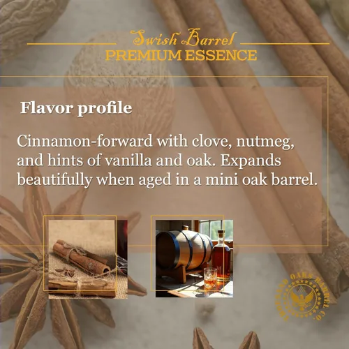 Miniatura 5 de Ron especiado Premium Essence Recambios de kit Bootleg Thousand Oaks Barrel Co. Sabor gourmet para mezcladores de cócteles añejos en barril