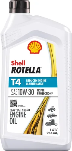 Miniatura 9 de Shell Rotella T4 Triple Protection 15W-40 Aceite de motor, 1 cuarto de galón (paquete de 6)