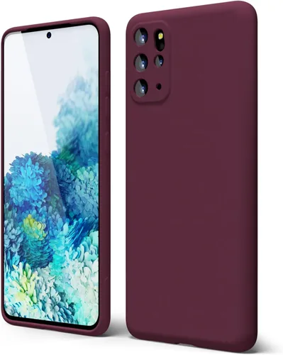 Miniatura 302 de oakxco Funda para teléfono Samsung Galaxy S21 Ultra con agarre de silicona líquida, bonita funda delgada y delgada de goma suave de TPU lisa