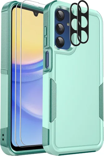 Miniatura 33 de Funda para teléfono Samsung Galaxy A15 5G, [protección contra caídas de grado militar de 15 pies]