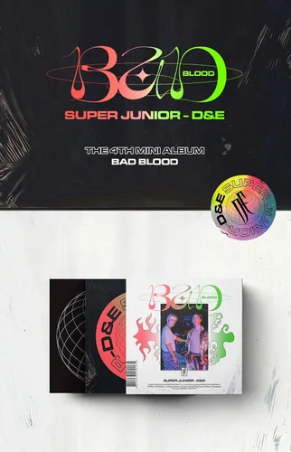 Miniatura 2 de Super Junior D&E - Bad Blood (4º mini álbum)+juego de tarjetas de fotos extra