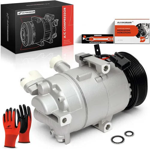 Miniatura 10 de A-Premium Compresor de A/C con embrague compatible con Kia Forte 2.0L 2019-2021, Forte5 2.0L 2020-2022, con compresor VS14E, VIN: D