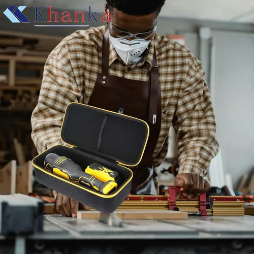 Miniatura 4 de khanka Funda rígida de viaje compatible con DEWALT DCS354B / DCS356B ATOMIC 20V Max sin escobillas sin escobillas multiherramienta oscilante, solo