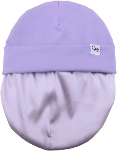 Miniatura 29 de Gorro de punto para recién nacido, para niños y niñas, con forro de satén sedoso, gorro para niños pequeños