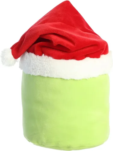Miniatura 4 de Aurora Whimsical Dr. Seuss Santa Grinch Mallows - Peluche con licencia oficial para juegos imaginativos, perfecto para niños y adultos, color verde