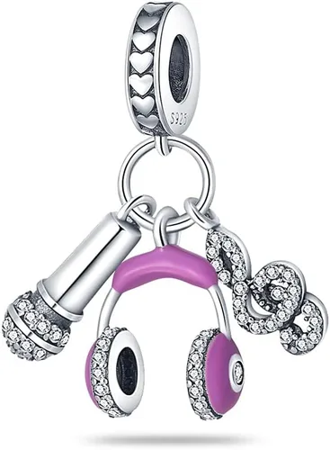 Pandach 925 Sterling Silver Charms for Bracelets Necklace with 5A CZ Stones Dangle Pendant Bead Jewelry Beads Gifts for Women