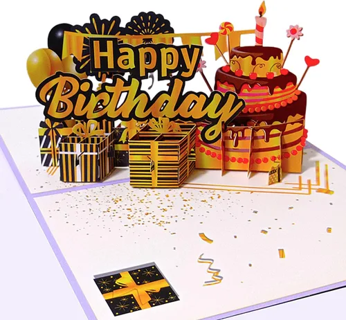 Miniatura 20 de Butterfly Birthday Card, Pop up Birthday Cards for Women Wife Kids, 3D Greeting Cards, Thank You Card, Anniversary Card, Butterfly Gifts for Women