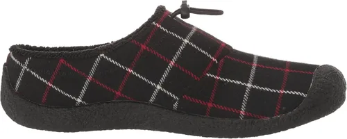 Miniatura 6 de KEEN Pantuflas Howser 3 Slide cómodas y duraderas para mujer, Cuadros Negros