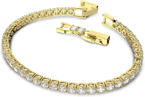 Miniatura 2 de SWAROVSKI Colección de joyas de pulsera y collar de cristal de lujo para tenis