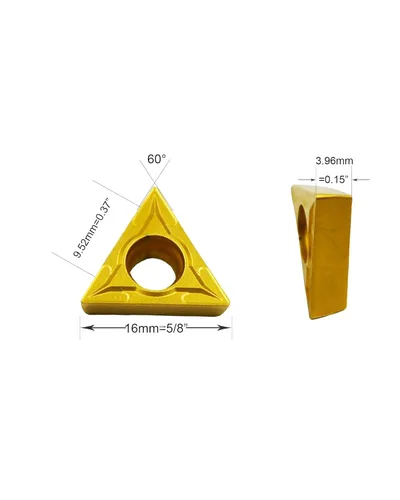 Miniatura 4 de 20pcs TCMT32.51 TCMT32.52 TCMT16T304 TCMT16T308 insertos de carburo insertos de torneado para barra de corte de metal
