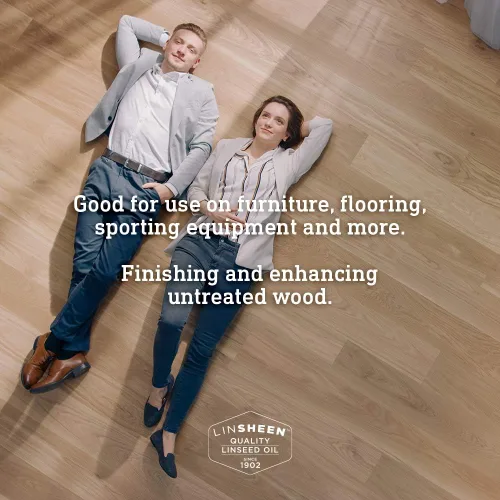 Miniatura 5 de LinSheen Aceite de linaza hervido: tratamiento de madera de linaza de secado rápido para rejuvenecer y restaurar muebles de madera al aire libre e