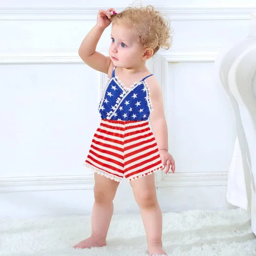 Miniatura 17 de UNICOMIDEA 6M-3T Traje sin espalda para bebé niña traje mameluco con diadema