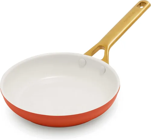 Miniatura 15 de GreenPan Sartén antiadherente Reserve Pro de 8 pulgadas, cerámica certificada NSF, sartén anodizada dura sin PFAS, asas de acero inoxidable, apto