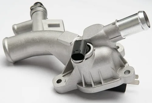 Miniatura 6 de Carcasa de termostato de refrigerante de motor de aluminio con salida de agua compatible con Chevy Cruze 2011-2016, Chey Sonic 2012-2020, Chevy Trax