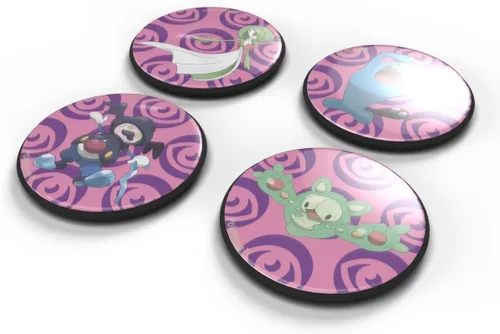 Miniatura 4 de Ultra Pro Galería Series: Trick Room Alcove 4-Click Deck Box para Pokemon
