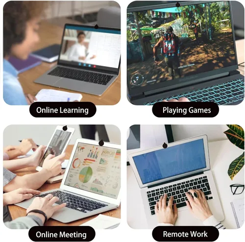 Miniatura 6 de 108 fundas para cámara de teléfono, calcomanías de vinilo negras para cámara web, fundas de cámara para computadora, teléfono celular, portátiles
