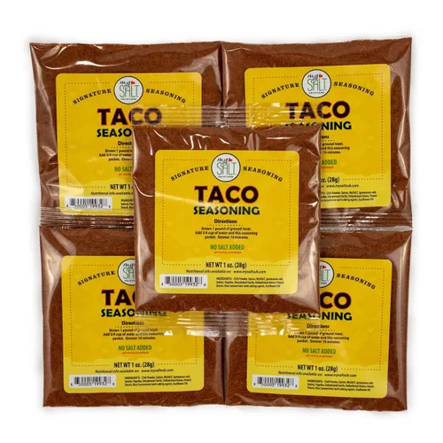 Miniatura 5 de MySALT - Mezcla de condimentos para tacos, sin sal añadida (paquete de 3)