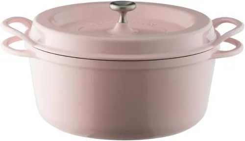 Miniatura 15 de Olla para Horno Holandés Vermicular Olla de Hierro Fundido Esmaltada No Tóxica 18 cm (1.8 Qt) Apto para Horno Compatible con Inducción