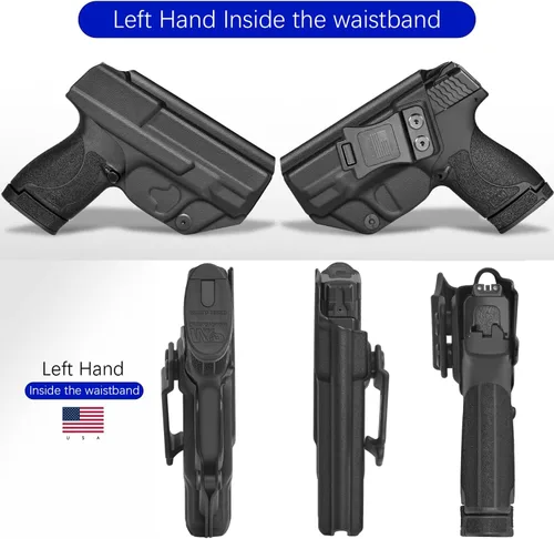 Miniatura 4 de Holster IWB Kydex Fit – Trigger Guard – Inside Waistband Concealed Carry – Adjustable Cant & 'Posi-Click' Retention - No Wear or Jitter - USA Made