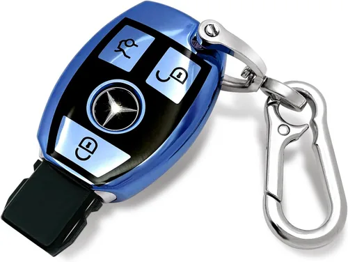 Hermosa funda de llave inteligente de coche TPU suave adecuado para Mercedes Benz CLS CLA CLK G GL R SLK AMG A B C CL S SL M ML Class Auto Cover