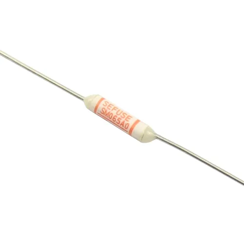 Fusible Térmico 70C 158.0 °F TF Cutoff 2A 250V SM065A0 Enlaces de plomo axial Serie SM