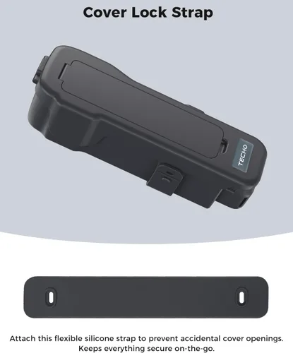 Miniatura 5 de TECHO Funda para DJI Osmo Pocket 3/Xtra Muse Accesorios, Compartimento de filtro dedicado, funciona con la cubierta original, protección completa
