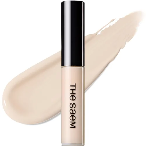 Miniatura 17 de THESAEM Cover Perfection Tip Corrector de 0.2 onzas líquidas – Corrector de sombra de contorno beige para profundidad natural – Alta cobertura