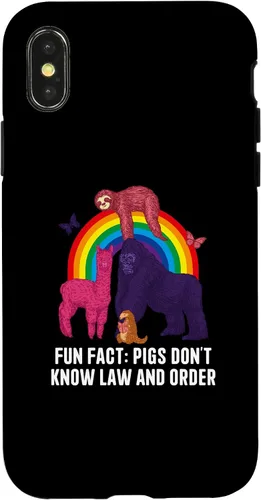 Miniatura 4 de iPhone 15 Pigs Dont Know Law and Order Funny Animal Pun Humor Case