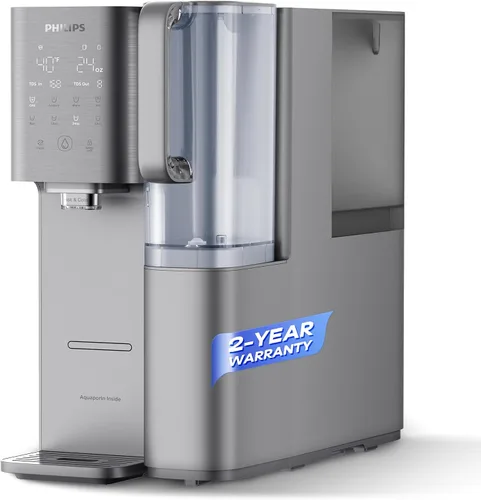 Filtro de agua por ósmosis inversa de mostrador ADD6928DG/37 de Philips, dispensador de agua fría y caliente, sistema purificador dispensador de