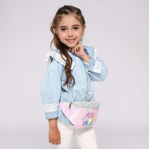 Miniatura 2 de Riñonera para niñas - Riñonera, A Rosa
