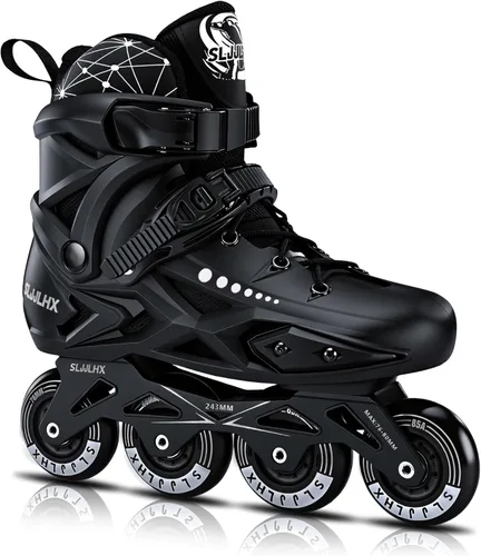 Patines en línea profesionales para hombres y mujeres, patines de fitness para adultos, hombres y mujeres, cómodos y transpirables, con forro