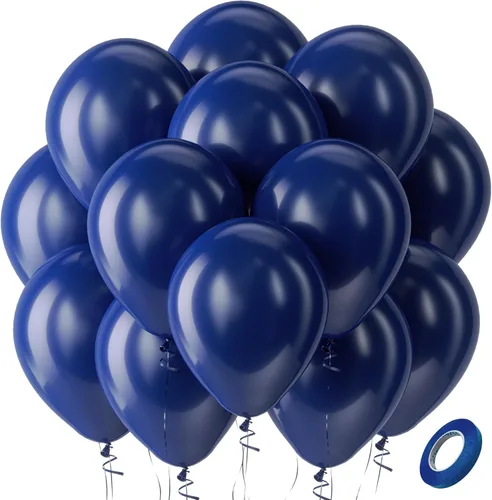 Miniatura 95 de Bezente - Globos de 12 pulgadas de látex con confeti para bodas, graduaciones, despedidas de soltera y cumpleaños, aptos para helio, dorado, 60