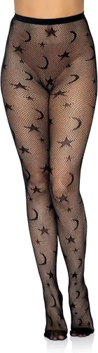 Miniatura 2 de Leg Avenue womens Dark Alternative Fishnet Tights
