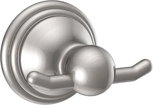 Miniatura 7 de Formosa Design Hardware - Gancho para toallas y batas, variedad de acabados y estilos disponibles (estilo cuadrado, níquel cepillado)