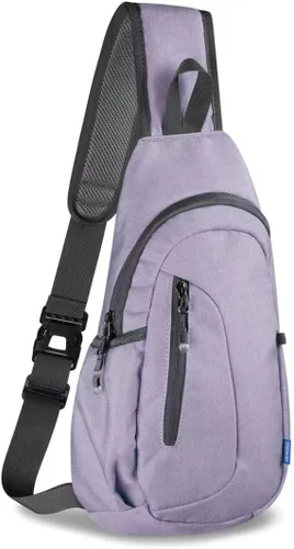 TITECOUGO Bolso bandolera pequeño, mochila cruzada ligera para hombres y mujeres, bolsa de hombro para deportes y exteriores