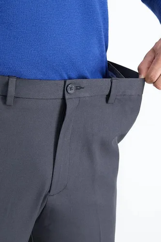 Miniatura 4 de Haggar Men's Cool 18 Pro Classic Fit Flat Front Pant-Regular and Big & Tall Sizes