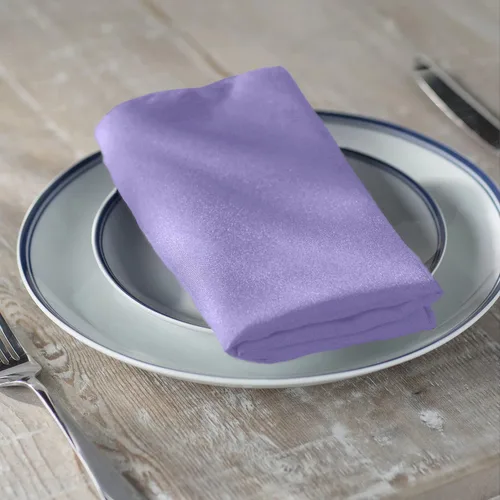 Miniatura 44 de LA Linen Paquete de 10 servilletas de popelina de poli, servilletas de tela suave, servilletas lavables y reutilizables, servilletas de mesa